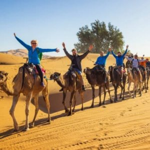 Moroccan desert camp detail