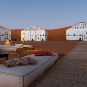 Desert travel from M'Hamid